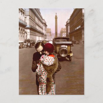 French Flirt - Romantic Vintage Love Postcard by FrenchFlirt at Zazzle