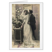French Flirt - Vintage Romantic Love Postcard (Front)