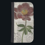 French Floral I Wallet Phone Case For Samsung Galaxy S4<br><div class="desc">Floral</div>