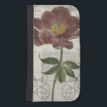 French Floral I Wallet Phone Case For Samsung Galaxy S4<br><div class="desc">Floral</div>