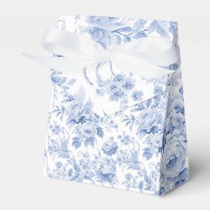 french floral pattern favor boxes