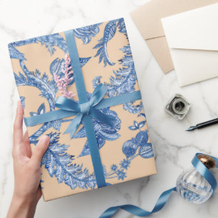 French Floral Wrapping Paper
