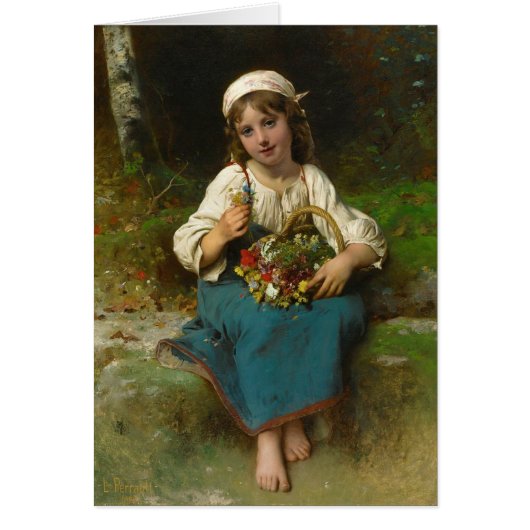 French Flower Girl Cards (Front)
