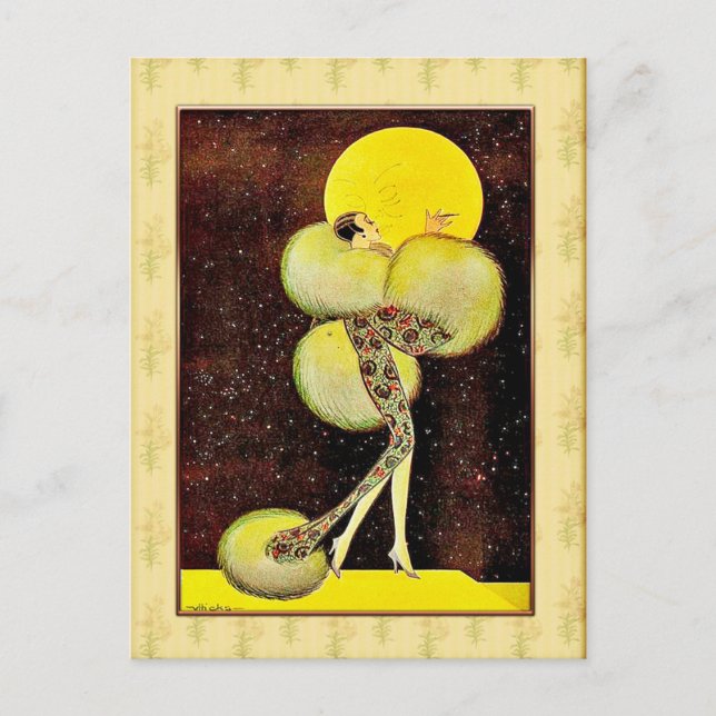 French Follies Postcard (Front)