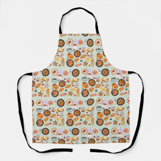 French Food Apron