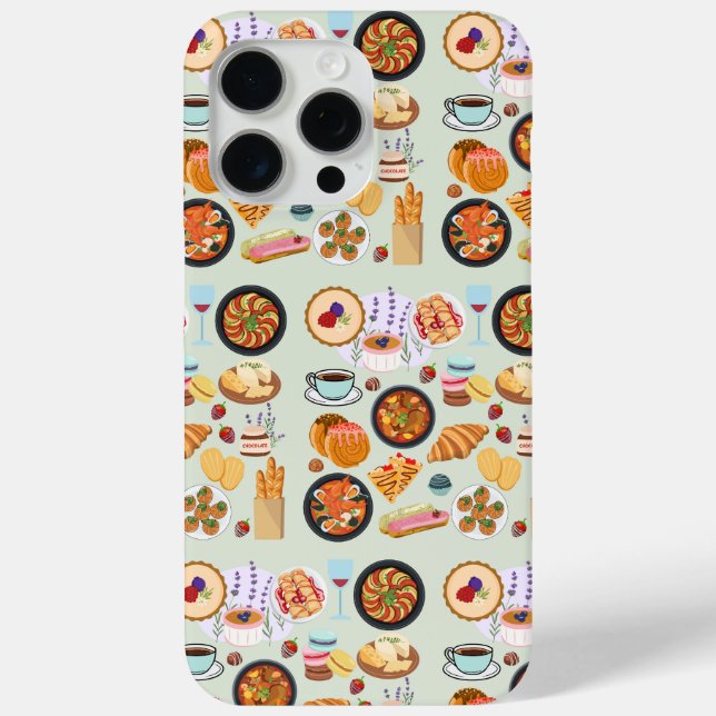 French Food Case-Mate iPhone Case (Back)