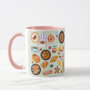 French Food Mug