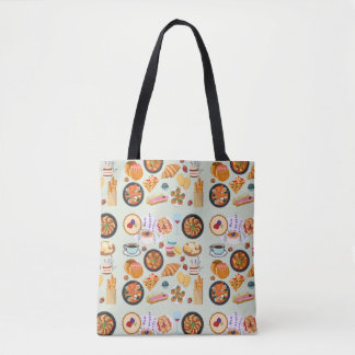 French Food Tote Bag