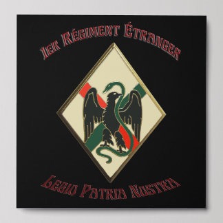 French Foreign Legion 1er RE Legio Patria Nostra Peel And Stick Photo Tile