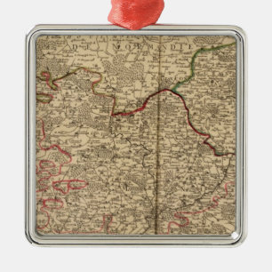 French forests metal ornament