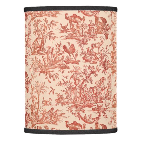 French Four Parts of the World pattern Lamp Shade
