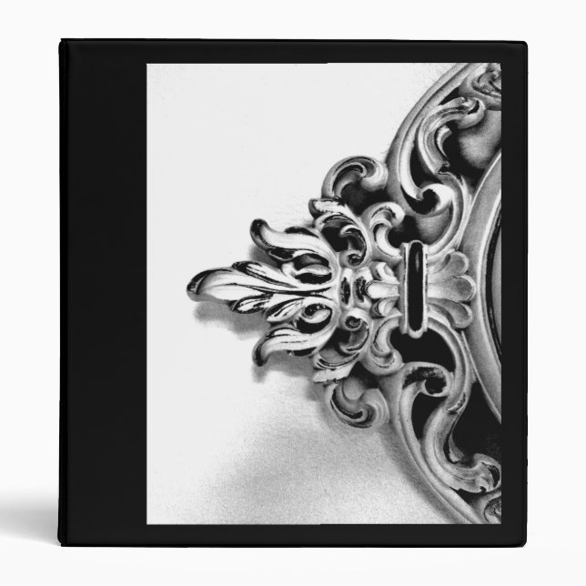 French Frame 3 Ring Binder (Front)