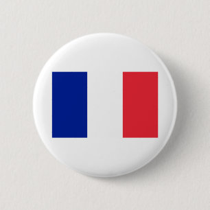 French - France Flag Button
