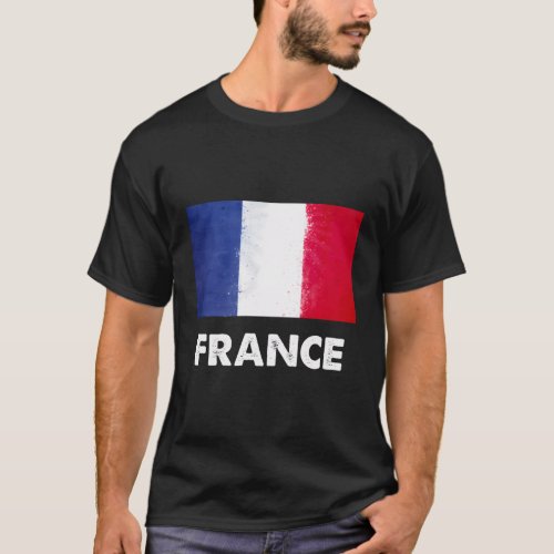 French France Flag T_Shirt