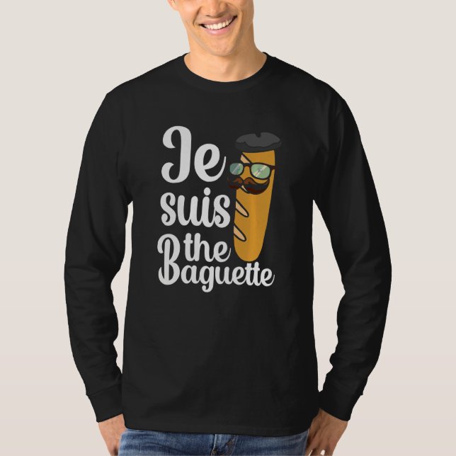 French France Paris Bonjour Marseille Monaco Eiffe T-Shirt (Front)