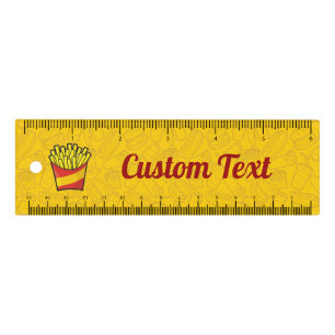 French Fries 6 inch Ruler