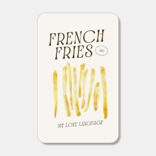 French Fries Are My Love Language Matchbox Matchboxes
