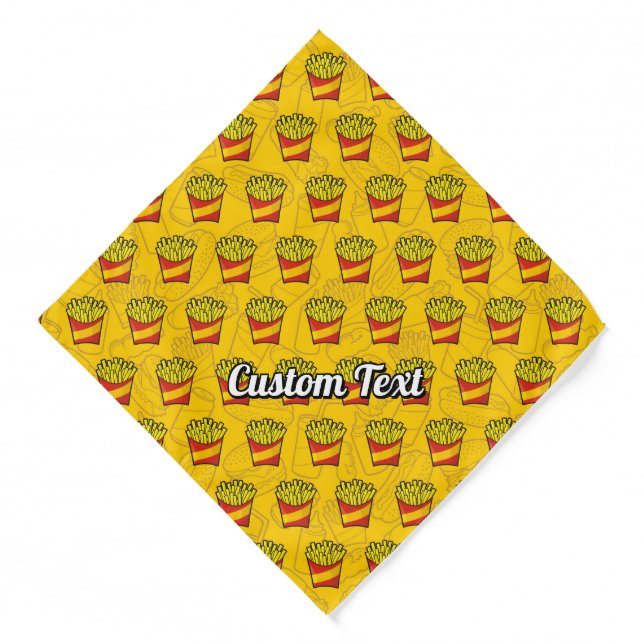 French Fries Bandana (Front)