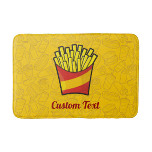 French Fries Bath Mat