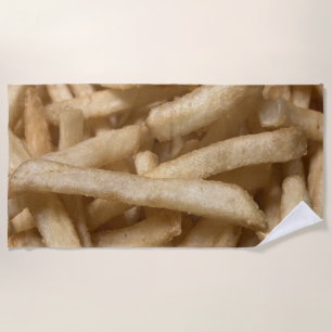 French Fries Beach Towel