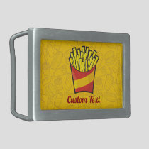 French Fries Belt Buckle
