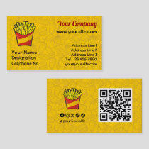 French Fries Business Card