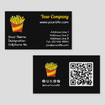 French Fries Business Card