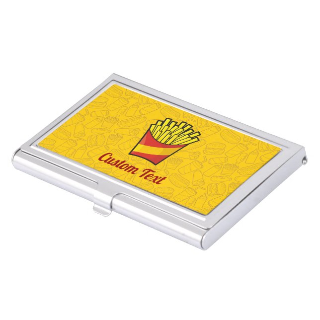 French Fries Business Card Holder (Front)