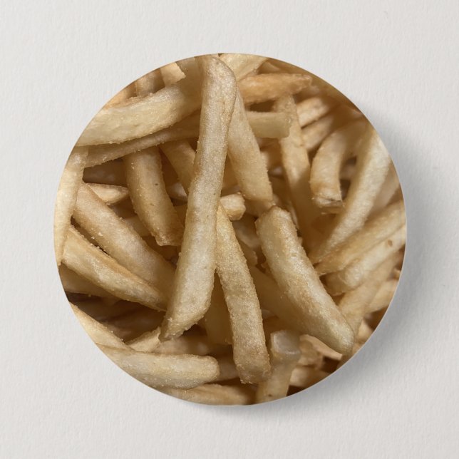 French Fries Button (Front)