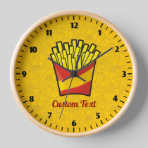 French Fries Clock