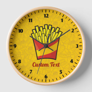 French Fries Clock
