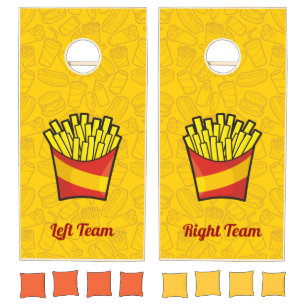 French Fries Cornhole Set