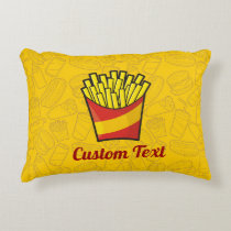 French Fries Decorative Pillow