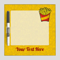 French Fries Dry Erase Board