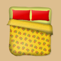 French Fries Duvet Cover