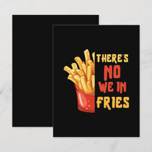French-fries Enclosure Card
