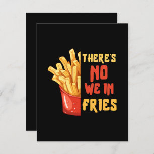 French-fries Enclosure Card
