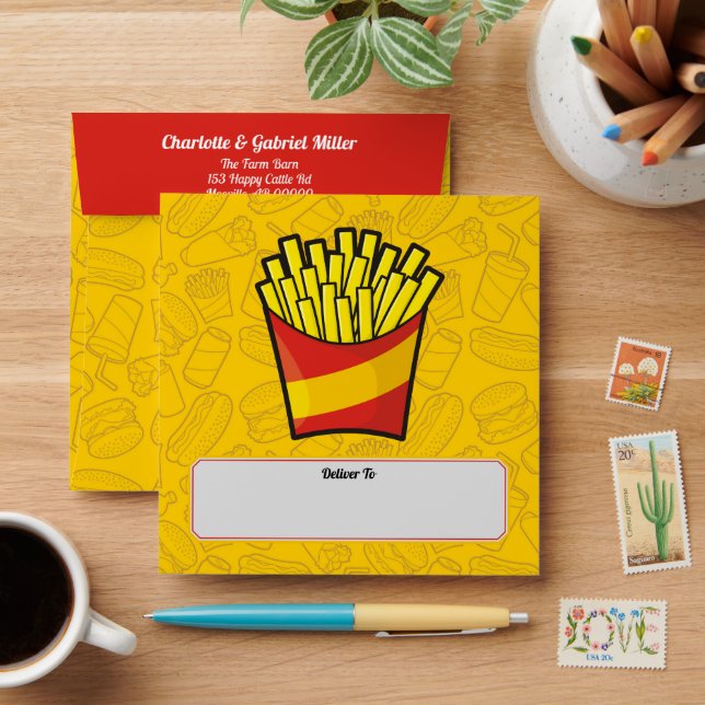 French Fries Envelope (Desk)