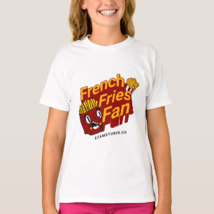 "French Fries Fan - Fun and Playful Design" T-Shirt