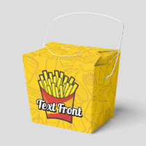 French Fries Favor Boxes