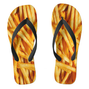 French Fries Flip Flops