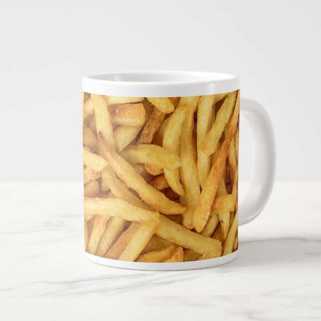 French Fries galore Giant Coffee Mug (Front Right)