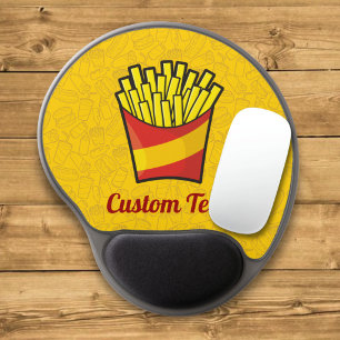 French Fries Gel Mouse Pad