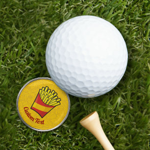 French Fries Golf Ball Marker