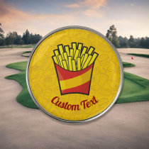 French Fries Golf Ball Marker