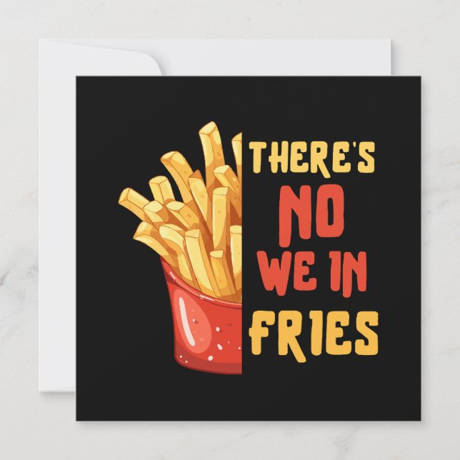 French-fries Invitation (Front)