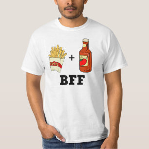 French fries & Ketchup BFF T-Shirt