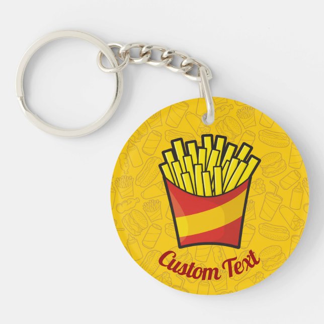French Fries Keychain (Front)
