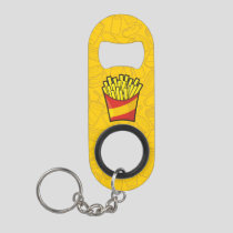 French Fries Keychain Bottle Opener