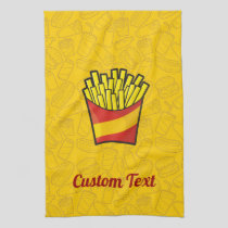 French Fries Kitchen Towel